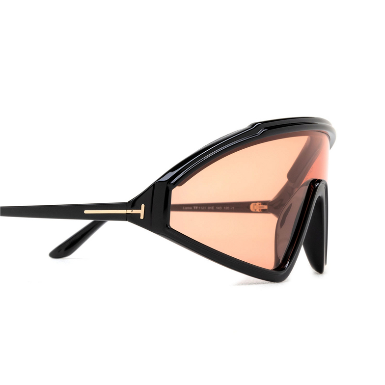 Tom Ford LORNA Sunglasses 01E shiny black - 3/4