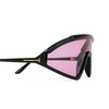 Tom Ford LORNA Sunglasses 01Y shiny black - product thumbnail 3/4