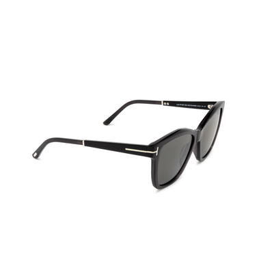 Tom Ford LUCIA Sunglasses 05D light grey - three-quarters view