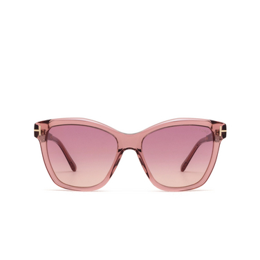 Gafas de sol Tom Ford LUCIA 72Z shiny pink - Vista delantera
