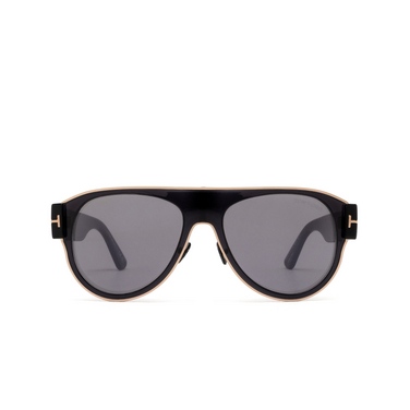 Tom Ford LYLE-02 Sunglasses 01C shiny black - front view