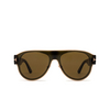 Lunettes de soleil Tom Ford LYLE-02 51J mastic - Vignette du produit 1/4