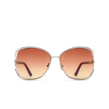 Gafas de sol Tom Ford MARTA 16T palladium - Vista delantera