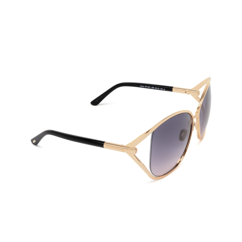 Lunettes de soleil Tom Ford MARTA 28B rose gold - 2/4