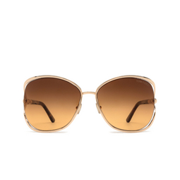 Tom Ford MARTA Sunglasses 28F rose gold