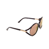 Lunettes de soleil Tom Ford MELODY 48Z shiny violet - Vignette du produit 2/4