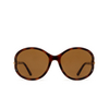 Tom Ford MELODY Sunglasses 53E blonde havana - product thumbnail 1/4