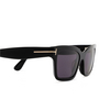 Occhiali da sole Tom Ford MIKEL 01A shiny black - anteprima prodotto 3/4