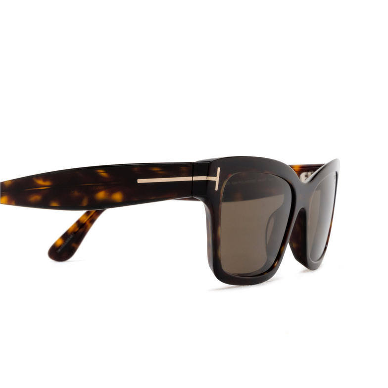 Tom Ford MIKEL Sunglasses 52H dark havana - 3/4