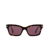 Tom Ford MIKEL Sonnenbrillen 52U dark havana - Produkt-Miniaturansicht 1/4