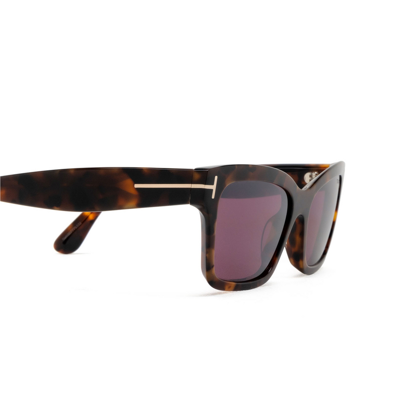 Tom Ford MIKEL Sunglasses 52U dark havana - 3/4