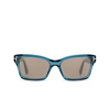 Tom Ford MIKEL Sunglasses 90L shiny blue - product thumbnail 1/4