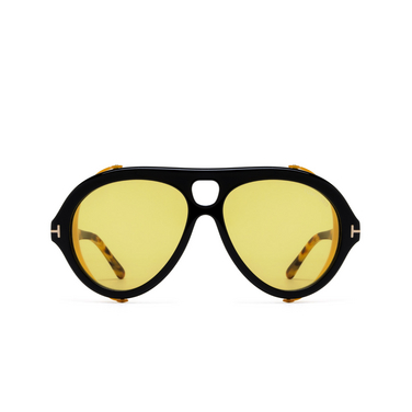Tom Ford NEUGHMAN Sunglasses 01E shiny black - front view