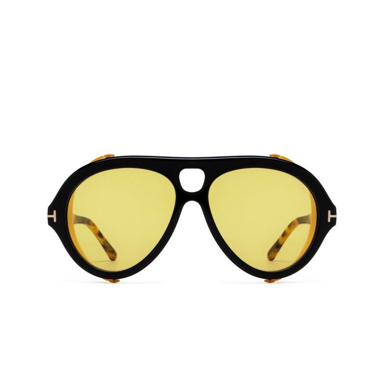 Lunettes de soleil Tom Ford NEUGHMAN 01E shiny black - 1/4