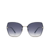 Lunettes de soleil Tom Ford NICKIE-02 16C shiny palladium - Vignette du produit 1/4