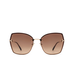 Occhiali da sole Tom Ford NICKIE-02 28F shiny rose gold