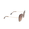 Lunettes de soleil Tom Ford NICKIE-02 28F shiny rose gold - Vignette du produit 2/4