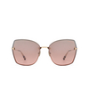 Lunettes de soleil Tom Ford NICKIE-02 28U shiny rose gold - Vignette du produit 1/4