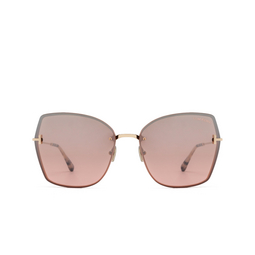 Tom Ford NICKIE-02 Sunglasses 28U shiny rose gold