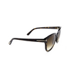 Occhiali da sole Tom Ford OLIVIA-02 52F dark havana - anteprima prodotto 2/4