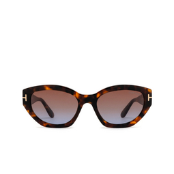 Tom Ford PENNY Sunglasses 52F dark havana