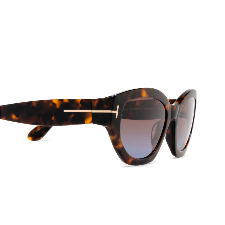 Tom Ford PENNY Sunglasses 52F dark havana - 3/4