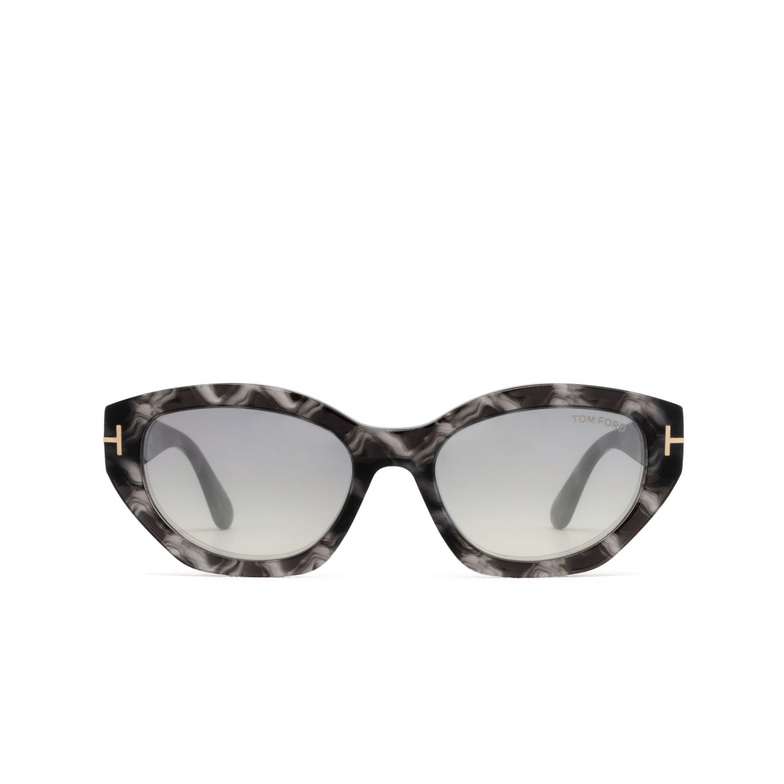 Lunettes de soleil Tom Ford PENNY 55C coloured havana - 1/4