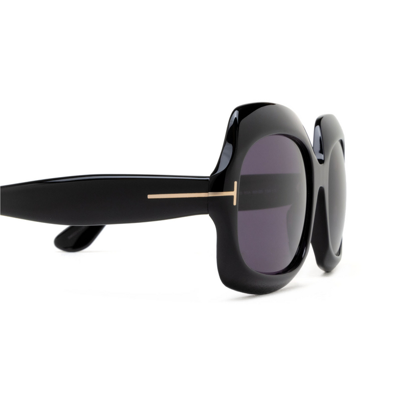 Gafas de sol Tom Ford REN 01A shiny black - 3/4