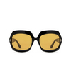 Lunettes de soleil Tom Ford REN 01E shiny black - Vignette du produit 1/4