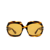 Gafas de sol Tom Ford REN  52E dark havana - Miniatura del producto 1/4