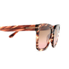 Occhiali da sole Tom Ford SELBY 54F red havana - anteprima prodotto 3/4