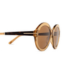 Tom Ford SERAPHINA Sunglasses 45E clear brown - product thumbnail 3/4