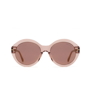 Gafas de sol Tom Ford SERAPHINA 72Z shiny pink - Vista delantera