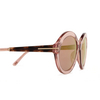 Tom Ford SERAPHINA Sonnenbrillen 72Z shiny pink - Produkt-Miniaturansicht 3/4