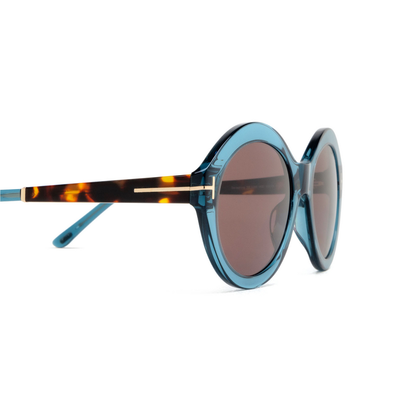 Gafas de sol Tom Ford SERAPHINA 90E shiny blue - 3/4