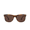 Lunettes de soleil Tom Ford SINATRA 52E dark havana - Vignette du produit 1/4