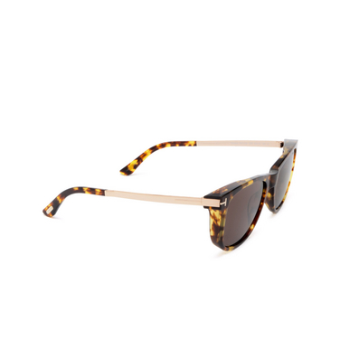 Tom Ford SINATRA Sunglasses 52E dark havana - three-quarters view