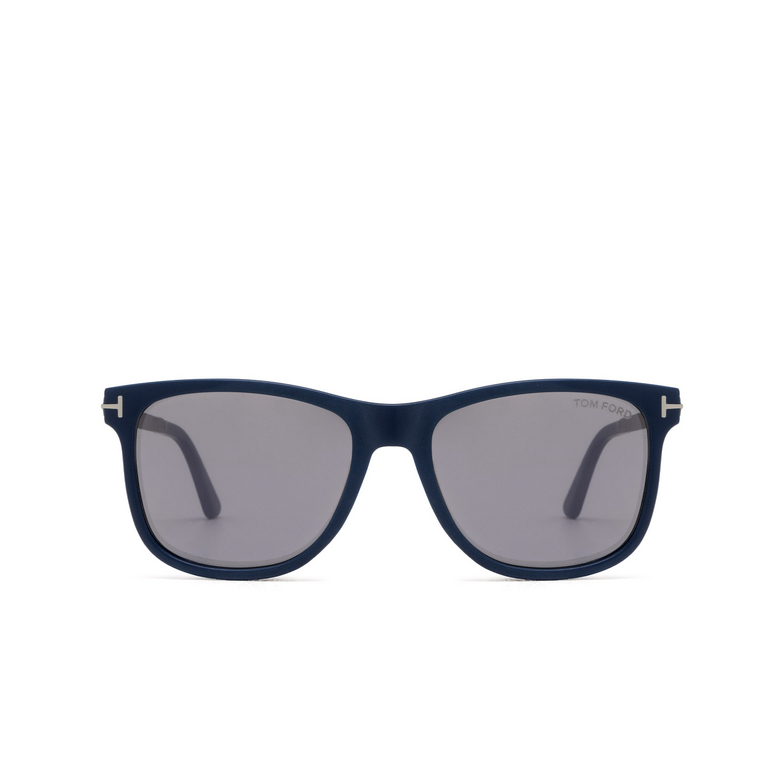 Lunettes de soleil Tom Ford SINATRA 91C matte blue - 1/4