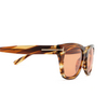 Lunettes de soleil Tom Ford SNOWDON 53E blonde havana - Vignette du produit 3/4