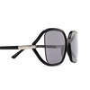 Lunettes de soleil Tom Ford SOLANGE-02 01C shiny black - Vignette du produit 3/4