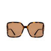 Gafas de sol Tom Ford SOLANGE-02 52E dark havana - Miniatura del producto 1/4