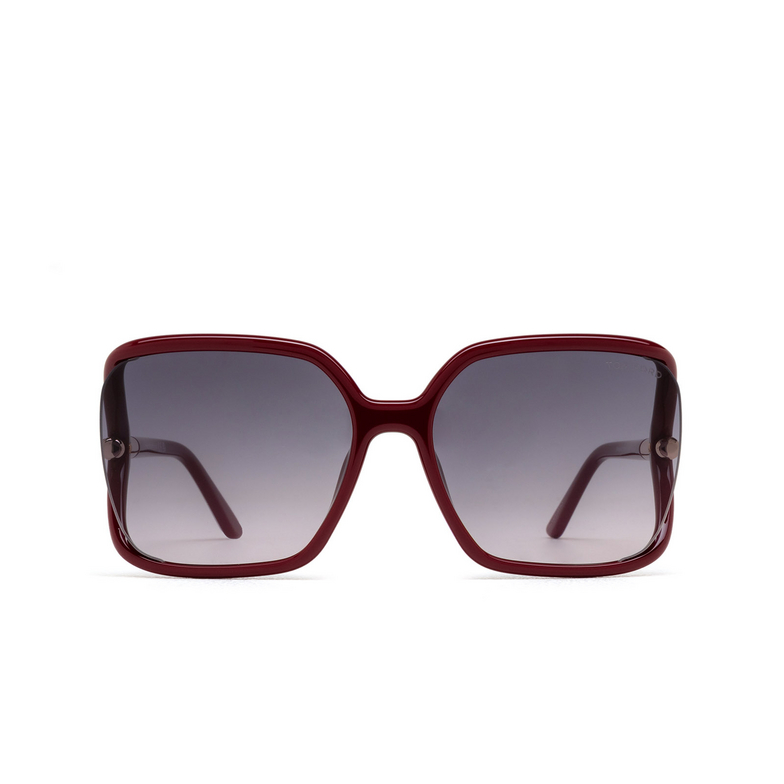 Lunettes de soleil Tom Ford SOLANGE-02 75B shiny fucsia - 1/4