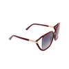 Lunettes de soleil Tom Ford SOLANGE-02 75B shiny fucsia - Vignette du produit 2/4