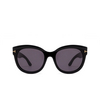 Lunettes de soleil Tom Ford TAMARA-02 01A shiny black - Vignette du produit 1/4