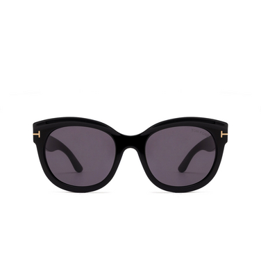 Gafas de sol Tom Ford TAMARA-02 01A shiny black - Vista delantera