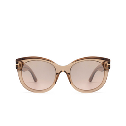 Tom Ford TAMARA-02 Sunglasses 45G shiny light brown