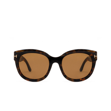 Occhiali da sole Tom Ford TAMARA-02 52E dark havana - frontale