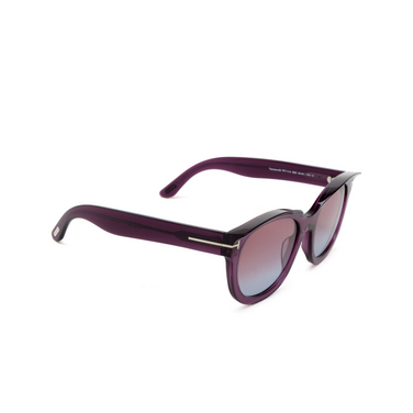 Gafas de sol Tom Ford TAMARA-02 80Z shiny lilac - Vista tres cuartos