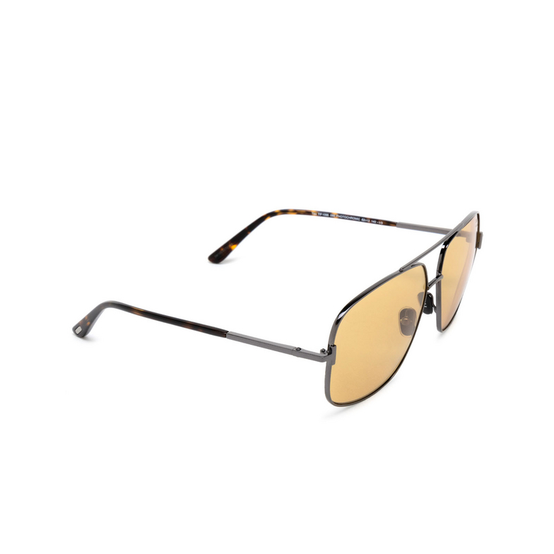 Lunettes de soleil Tom Ford TEX 08E shiny gunmetal - 2/4