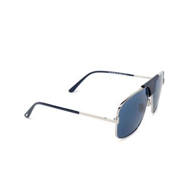 Gafas de sol Tom Ford TEX 16V shiny palladium - Vista tres cuartos